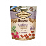 CARNILOVE Recompense delicatese pentru caini cu macrou si zmeura 200 g