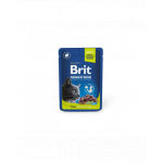 BRIT PREMIUM Pouch Lamb Sterilized 24x100g Plic hrana pisici sterilizate, cu miel