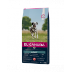 EUKANUBA Dry Base Adult Large Breeds Salmon &amp; Barley hrana uscata caini adulti talie mare, somon si orz 12 kg