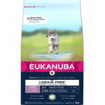 EUKANUBA Grain Free L Puppy 3 kg Hrana catei talie mare, cu miel