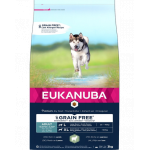 EUKANUBA Grain Free L Adult 3 kg Hrana caine talie mare, cu miel