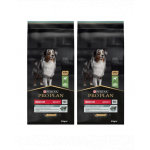 PURINA PRO PLAN Medium Adult Sensitive Digestion hrana uscata caini adulti de talie medie, cu miel 28 kg (2 x 14 kg)