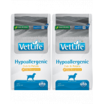 FARMINA Vet Life Hypoallergenic Fish &amp; Potato 2 x 2 kg hrana caini cu alergii