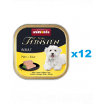 ANIMONDA Vom Feinsten Adult Turkey&amp;Cheese 12x150 g hrana caini adulti, curcan si branza