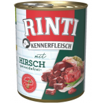 RINTI Kennerfleisch Venison hrana umeda caini adulti, cu vanat 400 gr