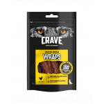 CRAVE Wraps Pui 10x50g Recompensa caini adulti, proteica fara cereale