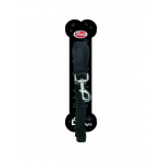 PET NOVA Lesa caini elastica BUNGEE 120-180cm/2.5 cm negru