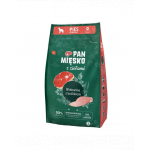 PAN MIĘSKO cu ierburi aromatice, vita si iepure M 3 kg caini rasa talie medie