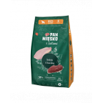 PAN MIĘSKO hrana caine talie medie M 9 kg ierburi aromatice, curcan si rata