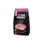 PAN MIĘSKO Hrana caini juniori si tineri, vitel si prepelita 3 kg