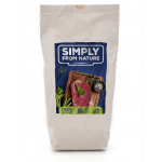 SIMPLY FROM NATURE Hrana coapta pentru caini, vanat 1,2 kg x 2 + 2 conserve GRATIS