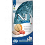 FARMINA N&amp;D Ocean Dog Adult Medium &amp; Maxi somon, cod si pepene galben, 12 kg