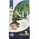 FARMINA N&amp;D Spirulina Puppy Mini Lamb &amp; Wolfberry 2 kg Hrana uscata pentru catei talie mica, cu miel si spirulina