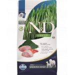 FARMINA N&amp;D Spirulina Adult Medium&amp;Maxi Lamb &amp; Wolfberry 2 kg Hrana uscata pentru caini, cu miel si spirulina
