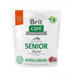 BRIT CARE Hypoallergenic Senior Lamb 1kg hrana caini seniori, cu miel
