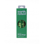 EARTH RATED Rezerve pungi excremente, lavanda 300 buc