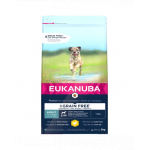 EUKANUBA Adult Grain Free S/M rase medii/mari 3 kg hrana caini adulti