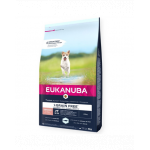 EUKANUBA Grain Free Senior Small/medium Ocean fish 3 kg hrana caini seniori talie mica/medie, bogat in peste oceanic