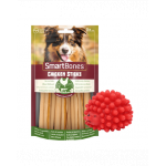 SMART BONES Sticks Recompense pentru caini, cu pui x 2 + minge GRATIS