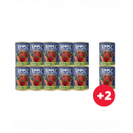 SIMPLY FROM NATURE hrana umeda caini, carne de cal si seminte in 10 x 400g + 2 conserve GRATIS