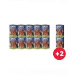 SIMPLY FROM NATURE pachet conserve hrana caini, vanat si hrisca 10 x 400 g + 2 conserve GRATIS