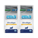 FARMINA Vet Life Ultrahypo - Hrana uscata caini cu intoleranta alimentara 2x 2 kg