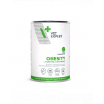 VET EXPERT Veterinary Diet Dog Obesity 400 g dieta veterinara umeda caini pentru reducerea greutatii