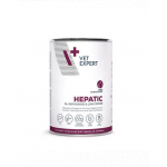 VET EXPERT Veterinary Diet Dog Hepatic 400 g hrana umeda veterinara pentru caini