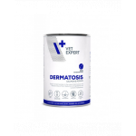 VET EXPERT Veterinary Diet Dog Dermatosis Salmon&amp;Potato 400 g hrana umeda veterinara pentru caini