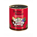 DOLINA NOTECI Premium SuperFood inimi de vită și gâscă 800 g