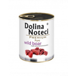 DOLINA NOTECI Premium Pure hrană umedă pentru câini, cu porc mistreț 800g