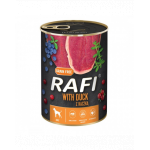 DOLINA NOTECI RAFI hrana umeda fara cereale pentru caini, cu rata 400 g