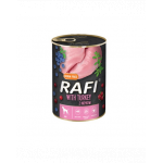 DOLINA NOTECI RAFI hrană umedă pentru câini, curcan 400 g