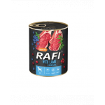 DOLINA NOTECI RAFI Lamb Conserve hrana caine, cu miel 5 x 800 g