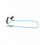 PET NOVA Lesa caini, cu maner 120 cm / 0,8 cm albastru