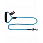 PET NOVA Lesa din nylon pentru caini, cu maner 120 cm / 1,2 cm albastru