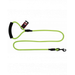 PET NOVA Lesa caine, verde cu maner 120 cm / 1 cm