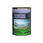 COUNTRY&amp;NATURE Hrana fara cereale caini adulti, miel 400 g