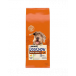 DOG CHOW Mature Senior hrana caini adulti si seniori, pui 14kg