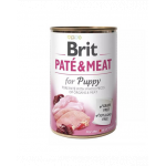 BRIT Pate&amp;Meat puppy 400 g Conserva pentru catei, pateu cu pasare