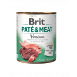 BRIT Pate&amp;Meat venison 800 g Conserva pentru caine, cu vanat