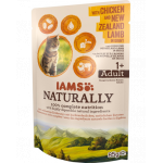 IAMS Naturally - Hrană umedă pentru pisici - pui și miel de Noua Zeelandă - 85 g