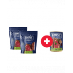SIMPLY FROM NATURE Batoane recompensa caini 7 buc. + conserva vanat si hrisca GRATIS