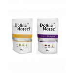 DOLINA NOTECI Premium hrana umeda caini adulti SET rata cu dovleac si iepure cu afine 500 g x 10 buc.