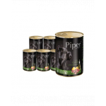 DOLINA NOTECI PIPER Hrana umeda caini, cu carne de vanat si dovleac 12x800 g
