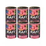 DOLINA NOTECI RAFI Junior Veal hrana catelusi, cu vitel 6x400 g