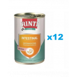 RINTI Canine Intestinal beef 12x400 g cu vita, pentru caini