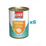 RINTI Canine Intestinal chicken 6 x 400 g cu pui, pentru caini