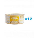 APPLAWS Taste Toppers Set de conserve hrana caine, cu pui in sos 12x156 g