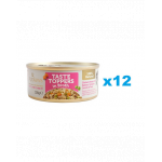 APPLAWS Taste Toppers Hrana pentru caini, cu piept de pui, somon, dovleac in sos 12x156 g